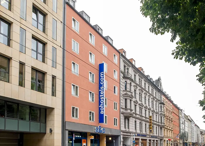 A&o Hauptbahnhof Szálloda München